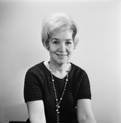 Britta Lech-Hanssen, 1966.
