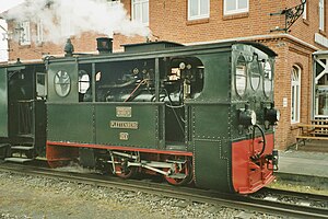 PStB 3 as the PLETTENBERG museum locomotive in Bruchhausen-Vilsen