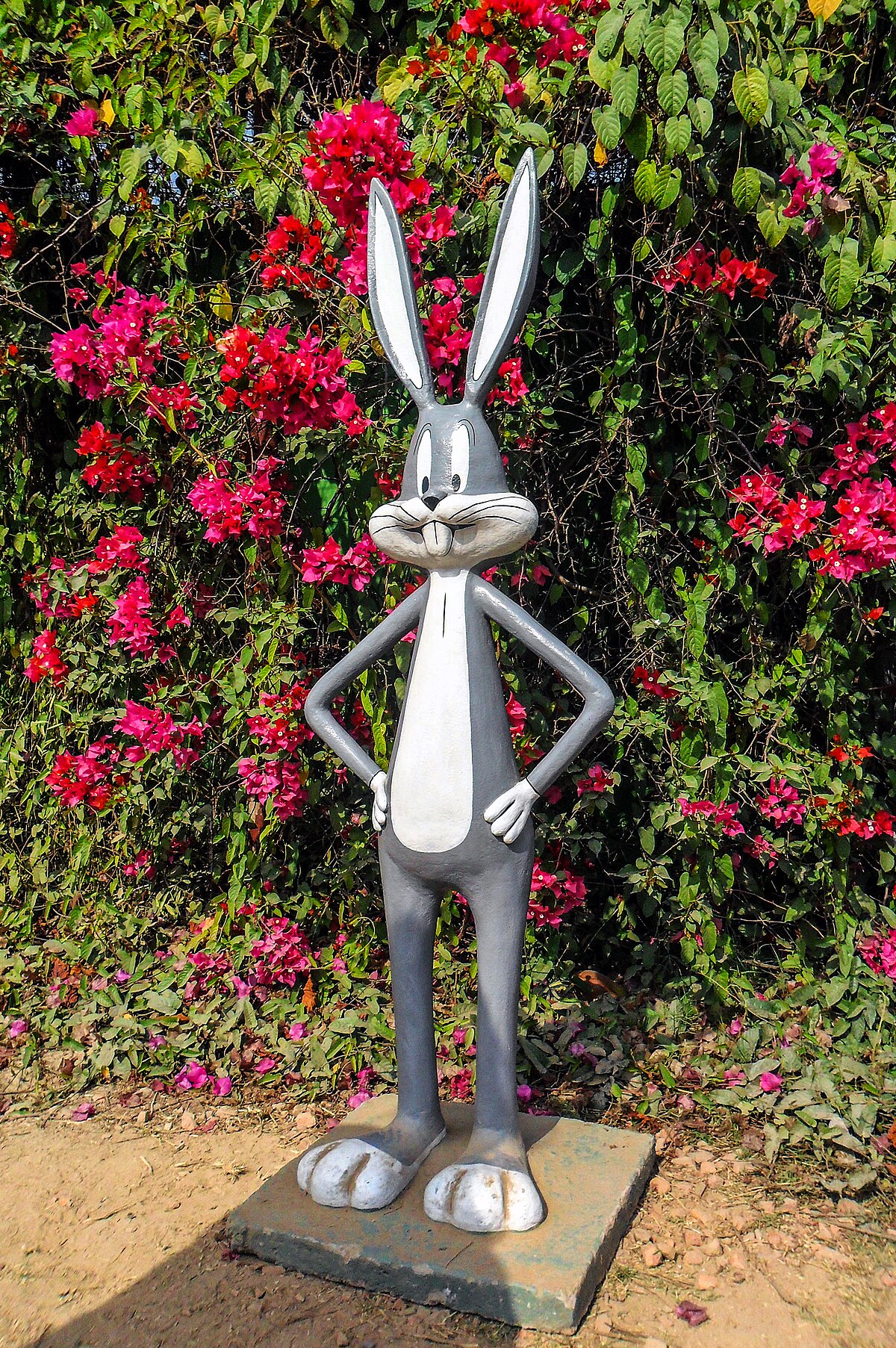 1200px Bugs Bunny statue in Butterfly Park Bangladesh 01