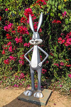 Bugs Bunny statue in Butterfly Park Bangladesh (01).jpg