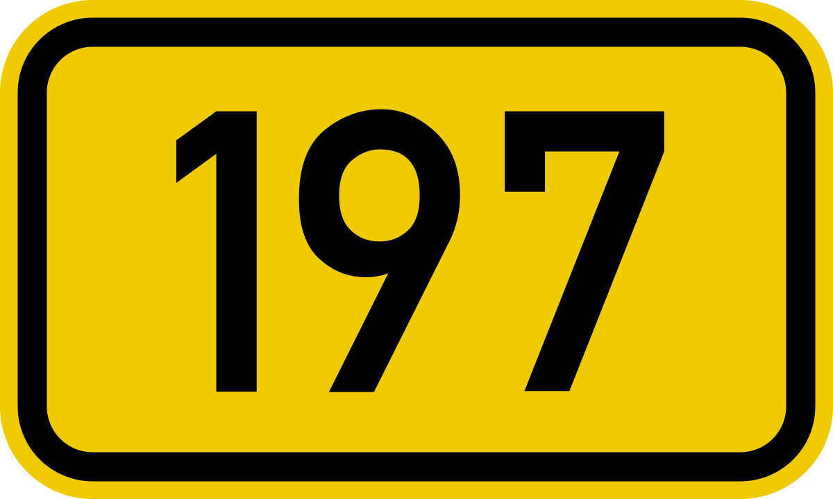 File:Bundesstraße 197 number.svg - Wikimedia Commons