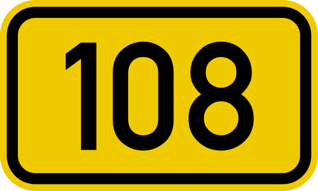 File:Bundesstraße 108 number.svg - Wikipedia