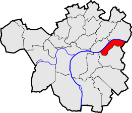 Kaart van Lives-sur-Meuse