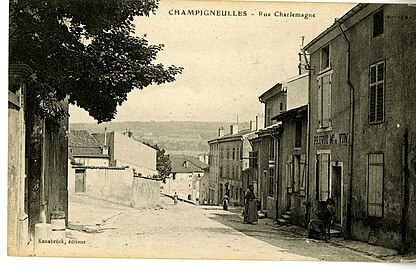 Rue Charlemagne, carte postale ancienne, 1913-1930