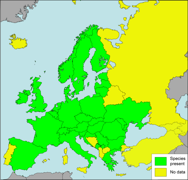 Mapa występowania