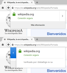 que es un sitio web seguro wikipedia