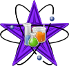 Chemistry Barnstar purple.svg