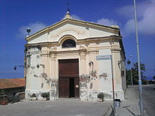 La chiesa del Crocifisso, luogo di culto più antico del centro storico.