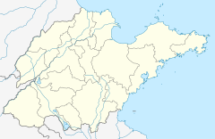Mapa lokalizacyjna Szantungu