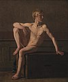 Christen Købke - Nude Figure. Sitting Boy - KMS6177 - Statens Museum for Kunst.jpg