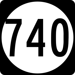 <span class="mw-page-title-main">Virginia State Route 740</span> Secondary route designation