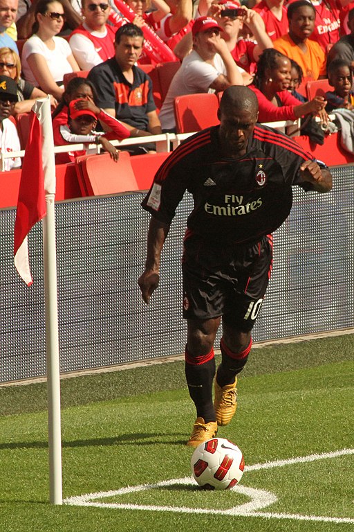 Clarence Seedorf Emirates Cup 2010