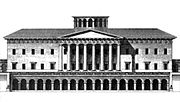 Дворец в Мопертюи. Проект 1763 г. (не сохранился)