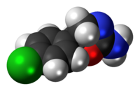 Clominorex molecule spacefill.png