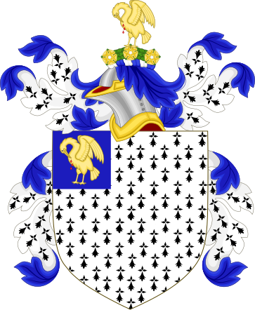 File:Coat of Arms of Thomas Pell.svg