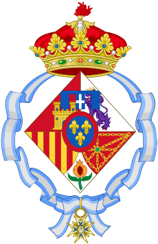 Coat of arms of Infanta Cristina of Spain.svg