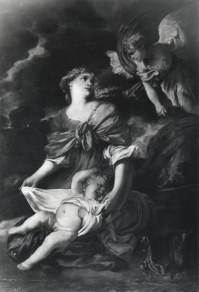 File:Collezione Durazzo Pallavicini, antonio maria vassallo, Apparizione dell'angelo a Agar.jpg