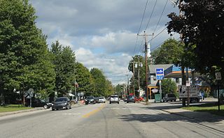 <span class="mw-page-title-main">Conway (CDP), New Hampshire</span> Census-designated place in New Hampshire, United States