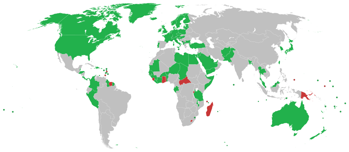 In welchen Ländern ist Kosovo anerkannt?