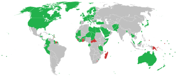 Internationale Erkenning Van De Onafhankelijkheid Van Kosovo: Geschiedenis, Landen die Kosovo erkend hebben, Landen die hun erkenning van Kosovo ingetrokken hebben