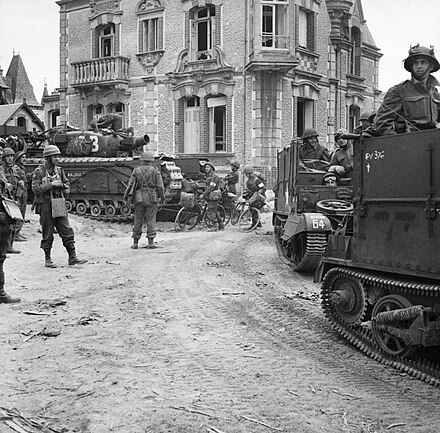 British troops at Lion-sur-Mer