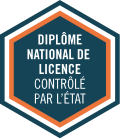 Vignette pour Diplôme national de licence