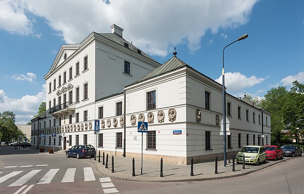 Załuski Library's original seat: now "House Under the Kings" (Dom Pod Królami), Warsaw