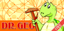 Description de l'image Dr. Geo mascot.svg.