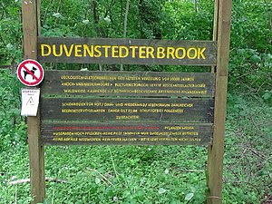 Naturschutzgebiet Duvenstedter Brook: Naturschutz, Flora und Fauna, Geologie, Geschichte