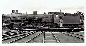 Afrika timur rel Kereta api foto publisitas TR no. 252 c. 1953