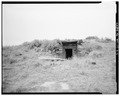 ENTRANCE, VIEW TO SOUTHWEST - Rock Well Homestead, Dugout, 15 miles Southeast of Wright, Wright, Campbell County, WY HABS WYO,3-WRT.V,1A-1.tif