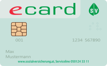 E Card Chipkarte Wikipedia