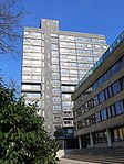 40 George Square, University Of Edinburgh, Arts Faculty, David Hume Tower (Block A) And Lecture Block (Block B) Including Stepped Podium