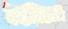 Edirne en Turquía.svg