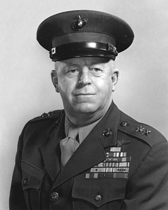 U.S. Marine Lieutenant Colonel Merritt A. Edson (here photographed as a major general) led Marine forces in the Battle of Edson's Ridge