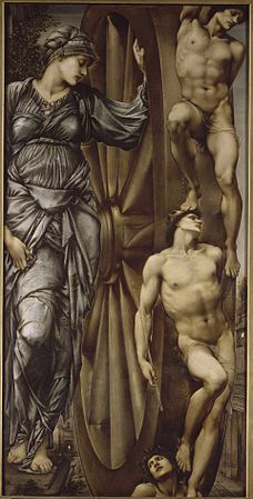 The Wheel of Fortune Edward Burne-Jones