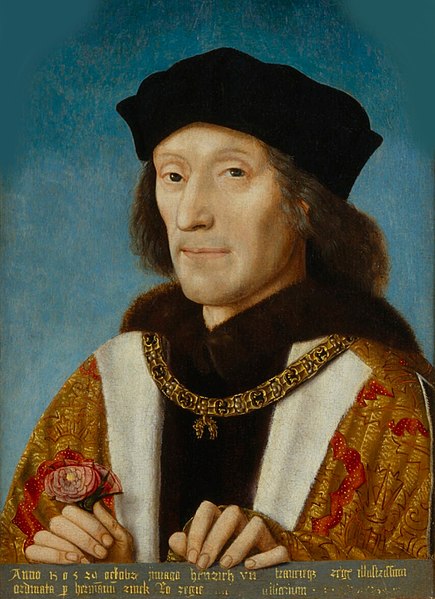 King Henry VII, the founder of the royal house of Tudor