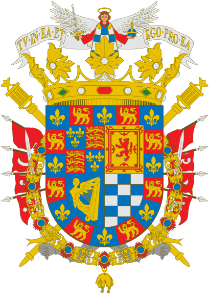  Escudo de armas del XVII Duque de Alba