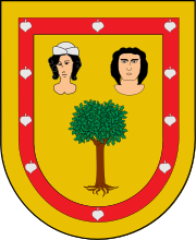 Escudo a Cestafe.svg oldalról