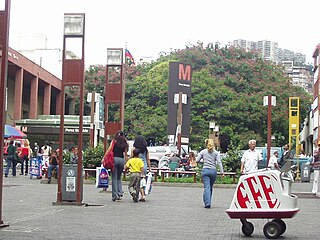 Pérez Bonalde station Caracas metro station