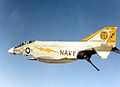 F-4J Phantom II of VF-33 in flight in 1970.jpg