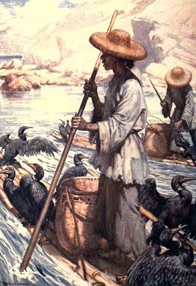 Rybołówstwo z kormoranami w Azji było dawniej powszechne
