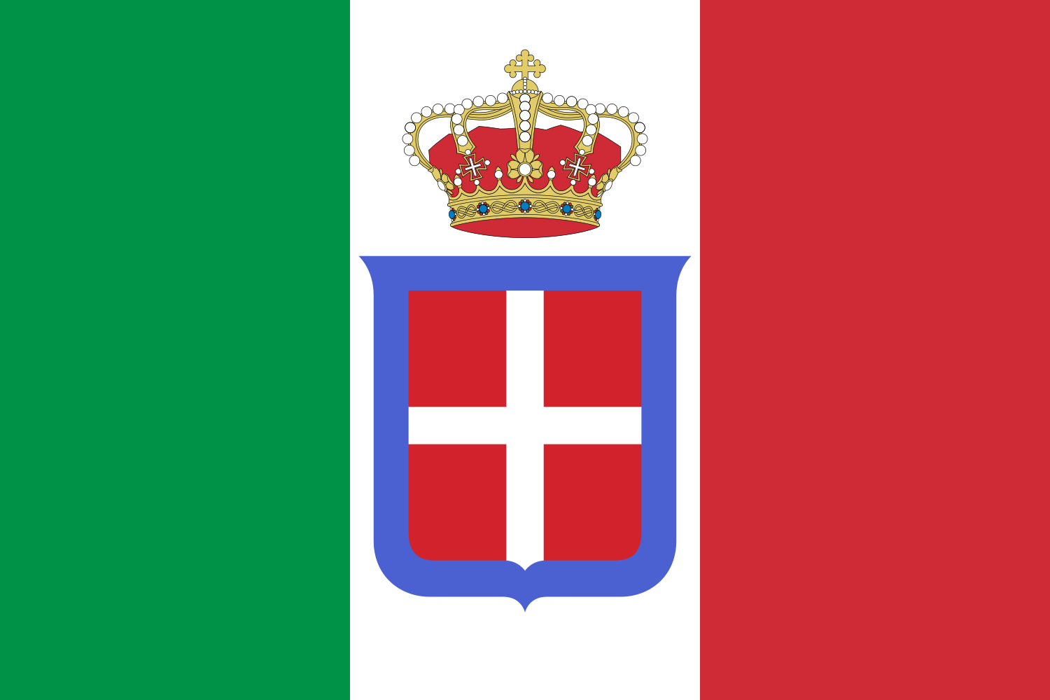 Regno d'Italia 1500px-Flag_of_Italy_%281861-1946%29_crowned.svg