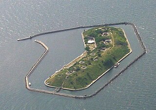 Flakfortet Danish sea fort