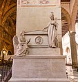 Tumba del principe Neri Corsini en la basílica de Santa Croce en Florencia.