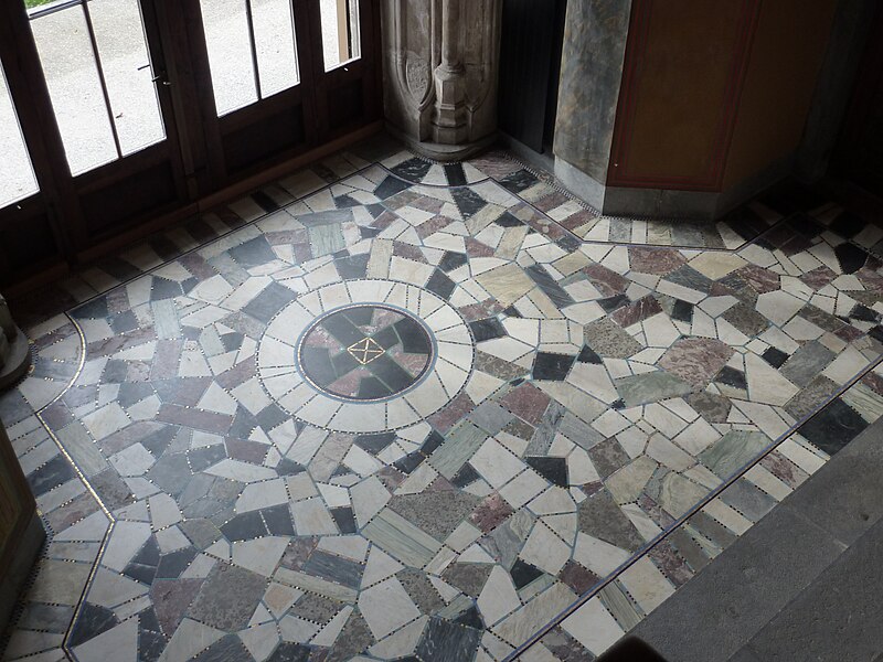 File:Fr Maison Bergès Entrance hall floor.JPG