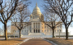 Front view of Rhode Island State House.jpg