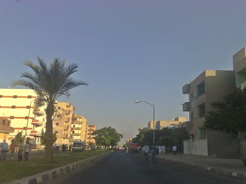 File:Gamal Abd El-Naaser St.-Sadat City.jpg