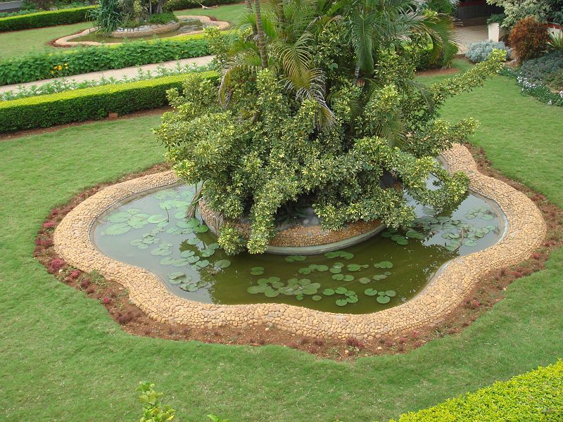 File:Garden of Ramakrishna Institute of Moral and Spiritual Education, Mysore, India.JPG