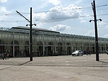 La gare du Mans (entrée Nord).